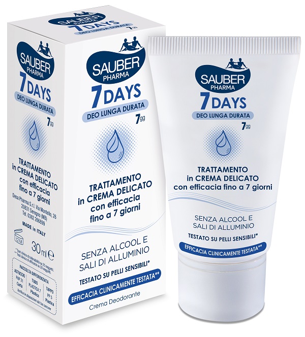 SAUBER 7DAYS CREMA 7 GIORNI 30 ML - farmavitality.it