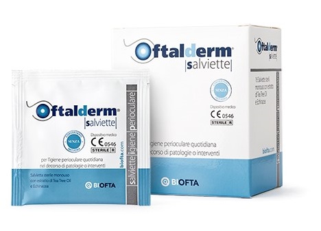 OFTALDERM SALVIETTE STERILI MONOUSO 16 PEZZI - farmavitality.it
