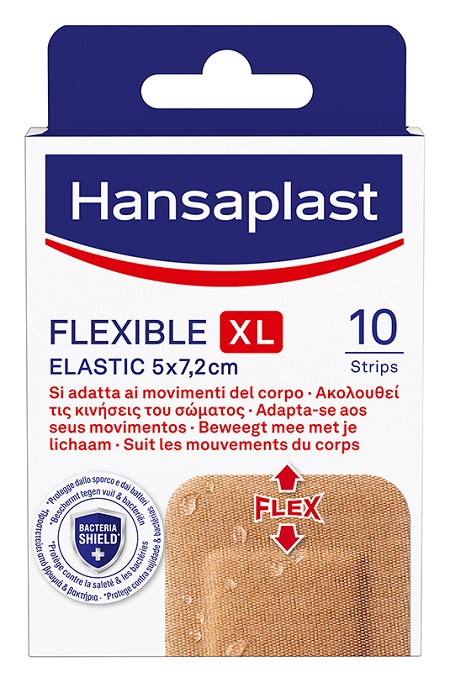 CEROTTO HANSAPLAST ELASTIC GINOCCHIA&GOMITI 10 PEZZI - farmavitality.it