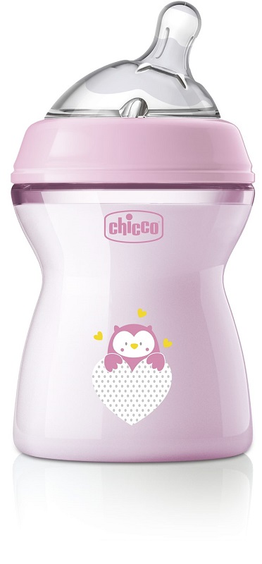 CHICCO BIBERON NAT FEEL PP 2M+ 250 ML BIMBA - farmavitality.it