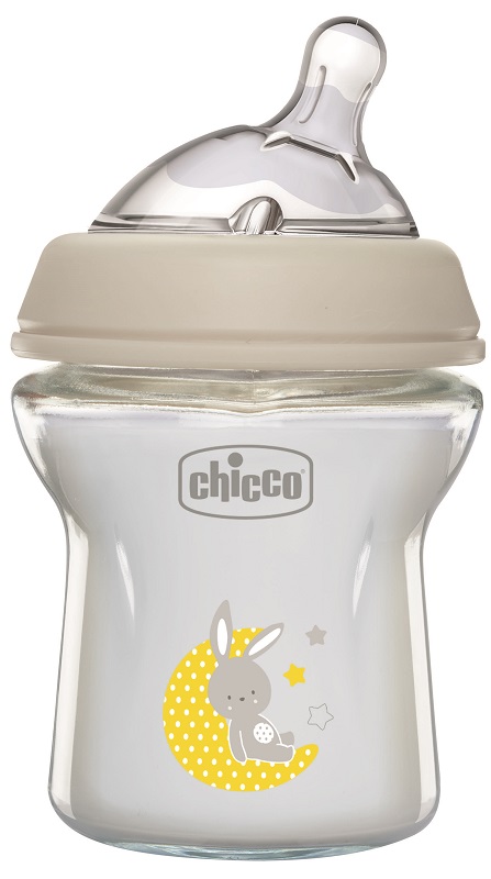 CHICCO BIBERON NAT FEEL VETRO 0M+ 150 ML - farmavitality.it