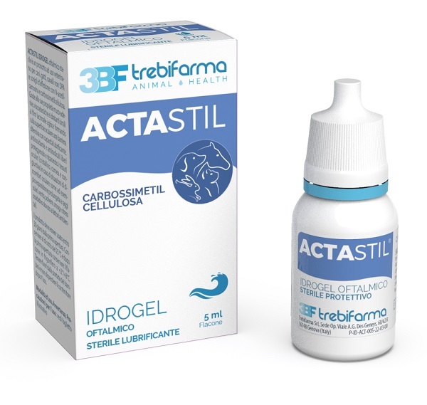 ACTASTIL SOLUZIONE OFTALMICA GOCCE OCULARI PROTETTIVE IDRATANTI EUTROFICHE LUBRIFICANTI 5 ML - farmavitality.it