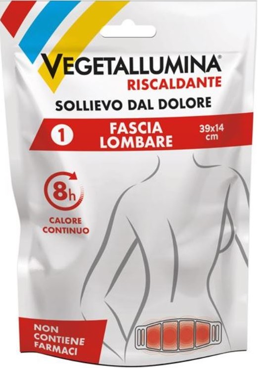 VEGETALLUMINA FASCIA LOMBARE RISCALDANTE 1 PEZZO - farmavitality.it