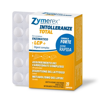 ZYMEREX INTOLLERANZE TOTAL 20 COMPRESSE - farmavitality.it