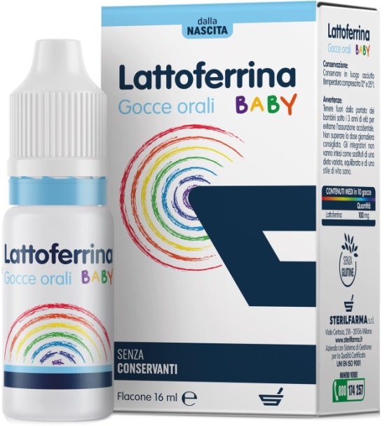 LATTOFERRINA BABY GOCCE ORALI 16 ML - farmavitality.it