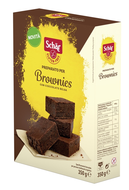 SCHAR PREPARATO PER BROWNIES CON CIOCCOLATO BELGA 350 G - farmavitality.it