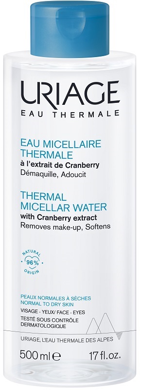 URIAGE EAU MICELLAIRE THERMALE PELLI NORMALI SECCHE 500 ML - farmavitality.it