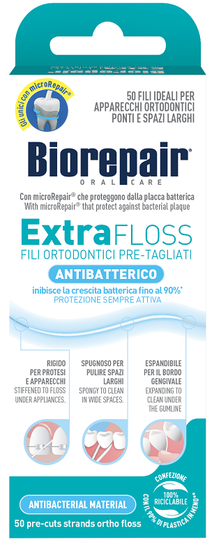 BIOREPAIR EXTRA FLOSS 50 PEZZI - farmavitality.it
