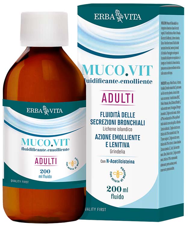 MUCOVIT FLUIDO ADULTI 200 ML - farmavitality.it