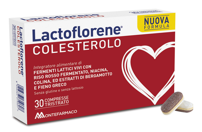 LACTOFLORENE COLESTEROLO TRISTRATO 30 COMPRESSE - farmavitality.it