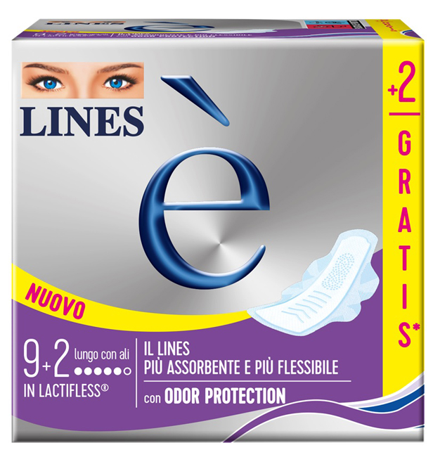 LINES E' LUNGO CARRY PACK 9 + 2 PEZZI - farmavitality.it
