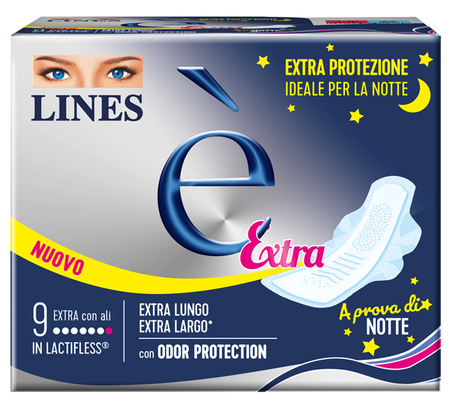 LINES E' EXTRA CARRY PACK 9 PEZZI - farmavitality.it