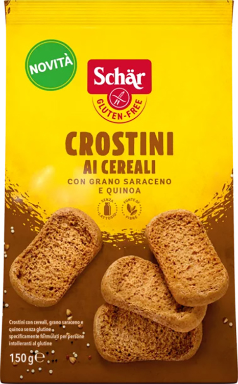 SCHAR CROSTINI AI CEREALI 150 G - farmavitality.it
