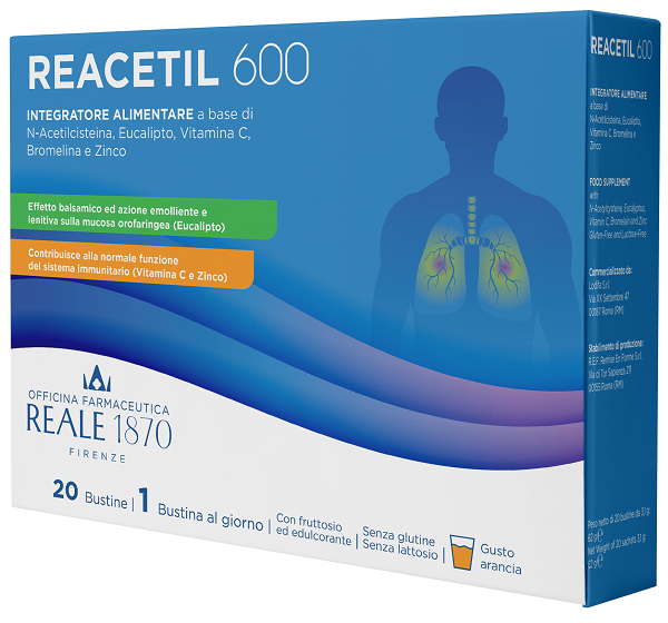 REACETIL 600 20 BUSTINE REALE 1870 - farmavitality.it