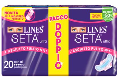 LINES SETA ULTRA ASSORBENTI ALI VP 20 PEZZI - farmavitality.it