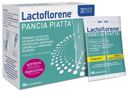 LACTOFLORENE PANCIA PIATTA 20 BUSTINE - farmavitality.it