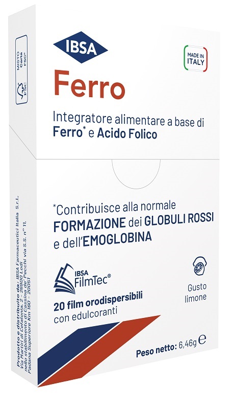 FERRO IBSA 20 FILM ORODISPERSIBILI - farmavitality.it