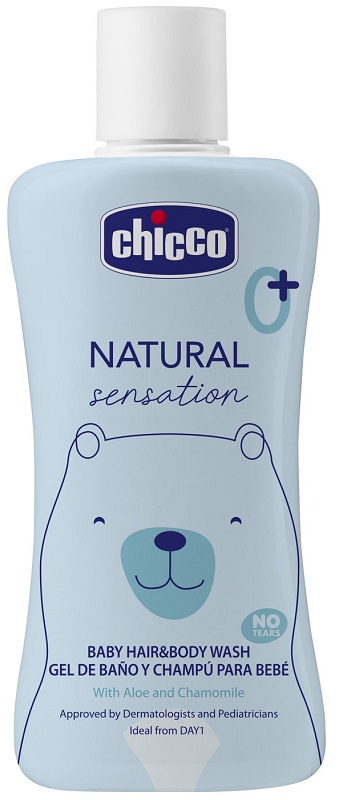 CHICCO NATURAL SENSATION BAGNO SHAMPOO 200 ML - farmavitality.it