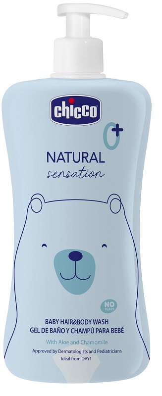 CHICCO NATURAL SENSATION BAGNO SHAMPOO 500 ML - farmavitality.it