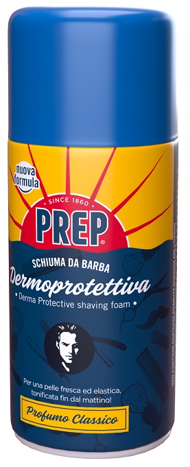 PREP SCHIUMA BARBA DERMOPROTETTIVA PROFUMO CLASSICO 300 ML - farmavitality.it