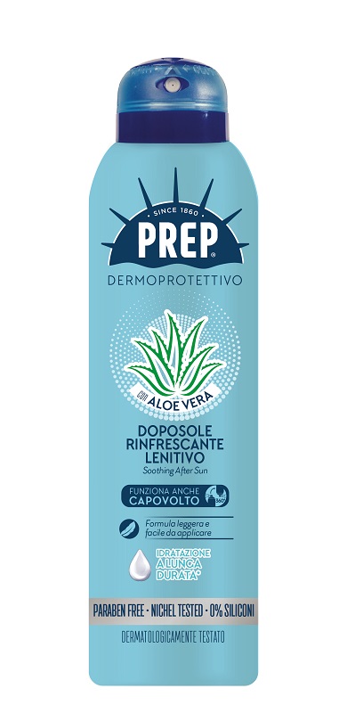 PREP SPRAY DOPOSOLE IDRATANTE ALOE BOV 150 ML - farmavitality.it