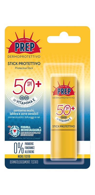 PREP STICK DERMOPROTETTIVO SPF50+ ECO 12 ML - farmavitality.it