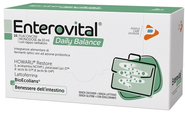 ENTEROVITAL DAILY BALANCE 10 FLACONCINI - farmavitality.it