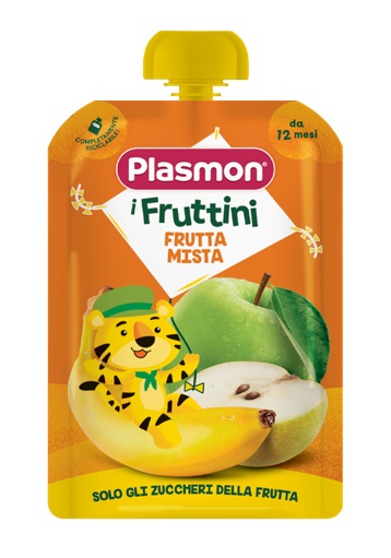 PLASMON I FRUTTINI FRUTTA MISTA 130 G - farmavitality.it
