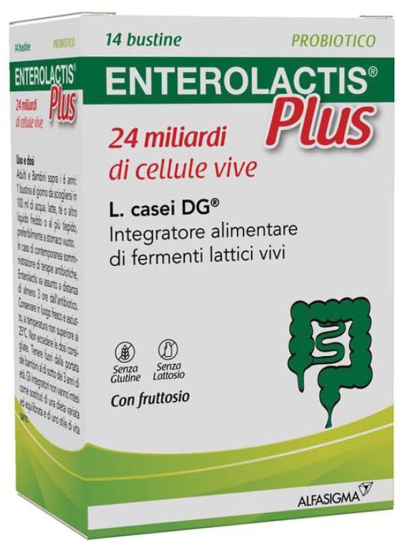 ENTEROLACTIS PLUS 14 BUSTINE - farmavitality.it