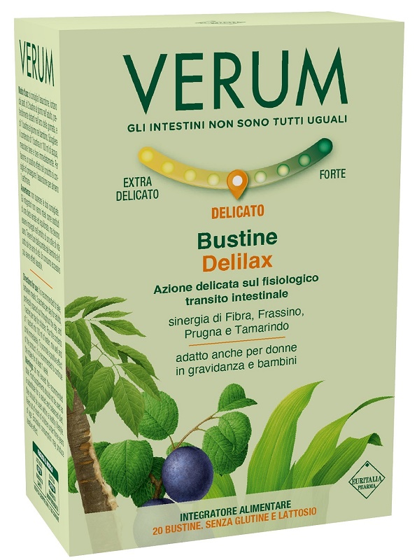 VERUM DELILAX 20 BUSTINE 80 G - farmavitality.it