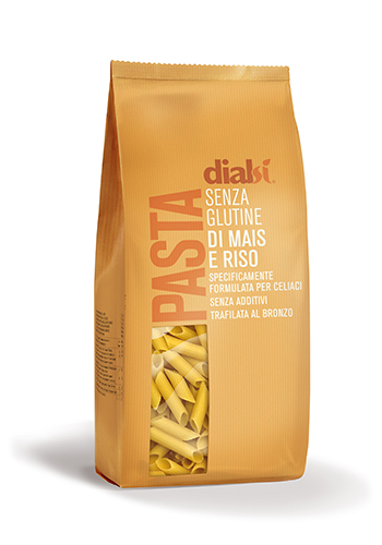 DIALSI' PASTA SENZA GLUTINE DI RISO E MAIS PENNE 34 800 G - farmavitality.it