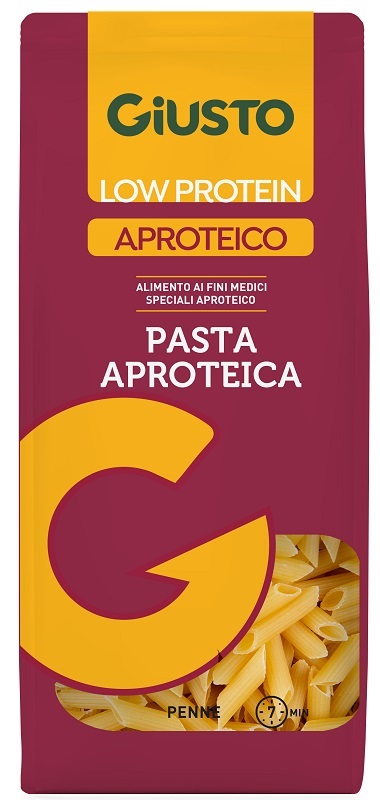 GIUSTO APROTEICO PENNE RIGATE 250 G - farmavitality.it