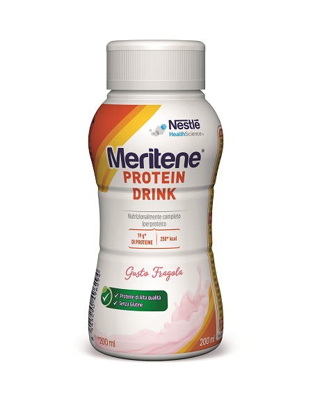MERITENE PROTEIN DRINK FRAGOLA 200 ML - farmavitality.it