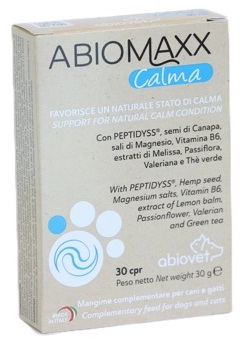 ABIOMAXX CALMA 30 COMPRESSE - farmavitality.it
