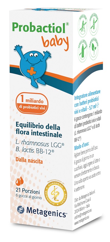 PROBACTIOL BABY GOCCE 21 PORZIONI 5 ML - farmavitality.it
