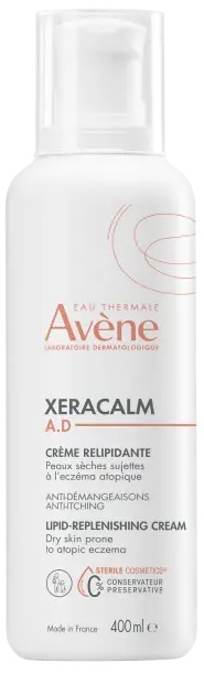 EAU THERMALE AVENE XERACALM AD CREMA LIPORESTITUTIVA 400 ML NUOVA FORMULAZIONE - farmavitality.it