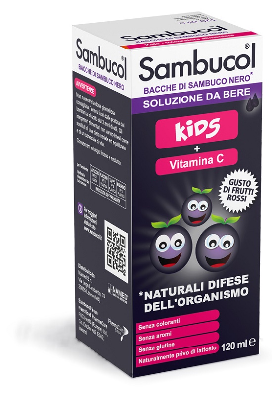 SAMBUCOL SOLUZIONE DA BERE KIDS 120 ML - farmavitality.it