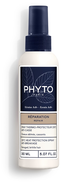 PHYTO PARIS REPARATION SPRAY TERMOPROTETTIVO 230 GRADI CELSIUS ANTI ROTTURA PER CAPELLI DANNEGGIATI FRAGILI 150 ML - farmavitality.it