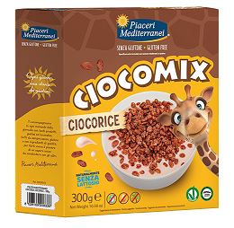 PIACERI MEDITERRANEI CIOCOMIX CIOCORICE 300 G - farmavitality.it