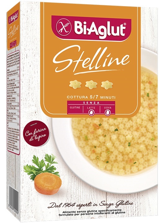 BIAGLUT PASTA SENZA GLUTINE STELLINE 250 G - farmavitality.it