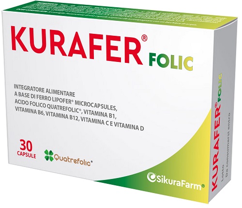 KURAFER FOLIC 30 CAPSULE - farmavitality.it