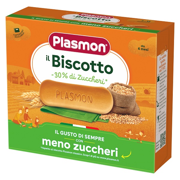 PLASMON BISCOTTO -30% ZUCCHERO 320 G - farmavitality.it