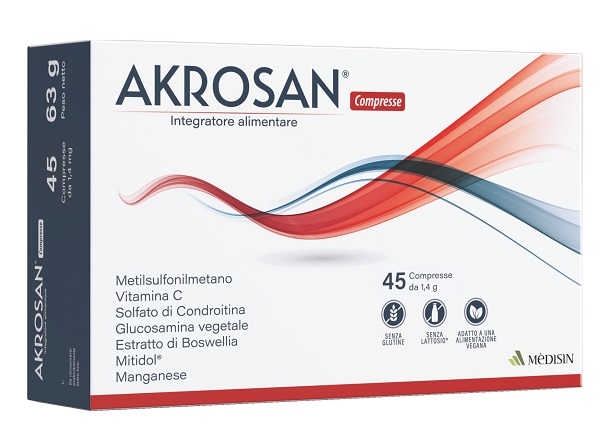 AKROSAN 45 COMPRESSE - farmavitality.it