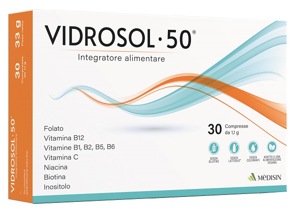 VIDROSOL 50 30 COMPRESSE - farmavitality.it