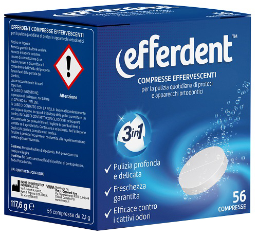 EFFERDENT 56 COMPRESSE EFFERVESCENTI - farmavitality.it