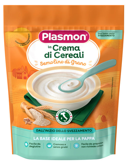 PLASMON CEREALI SEMOLINO DI GRANO 200 G - farmavitality.it