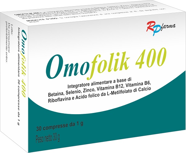 OMOFOLIK 400 30 COMPRESSE - farmavitality.it