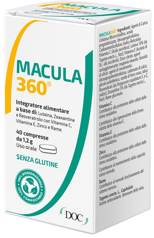 MACULA 360 40 COMPRESSE - farmavitality.it