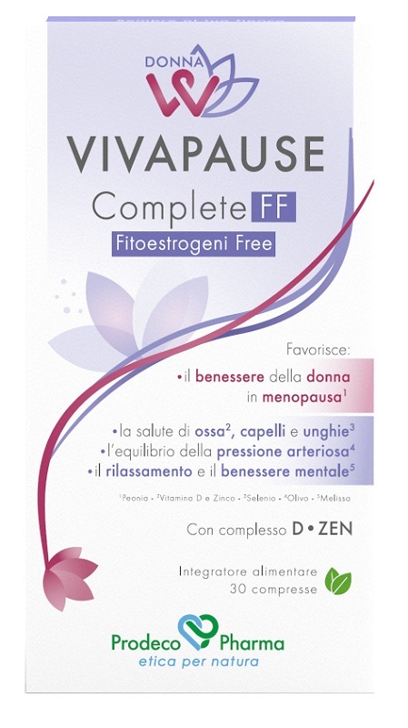 DONNAW VIVAPAUSE COMPLETE FF 30 COMPRESSE - farmavitality.it