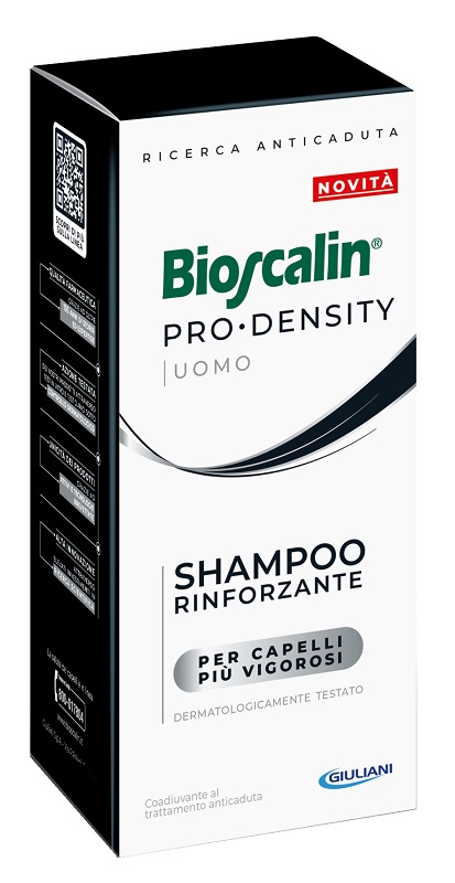 BIOSCALIN PRO DENSITY UOMO SHAMPOO RINFORZANTE 200 ML - farmavitality.it
